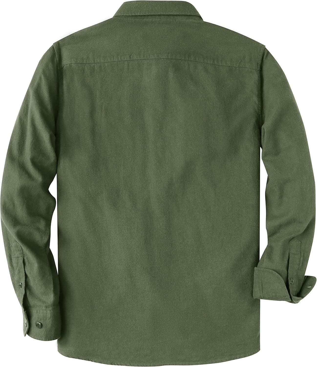 ® 6 Oz Flannel Shirt for Men Cotton Casual Button down Long Sleeve