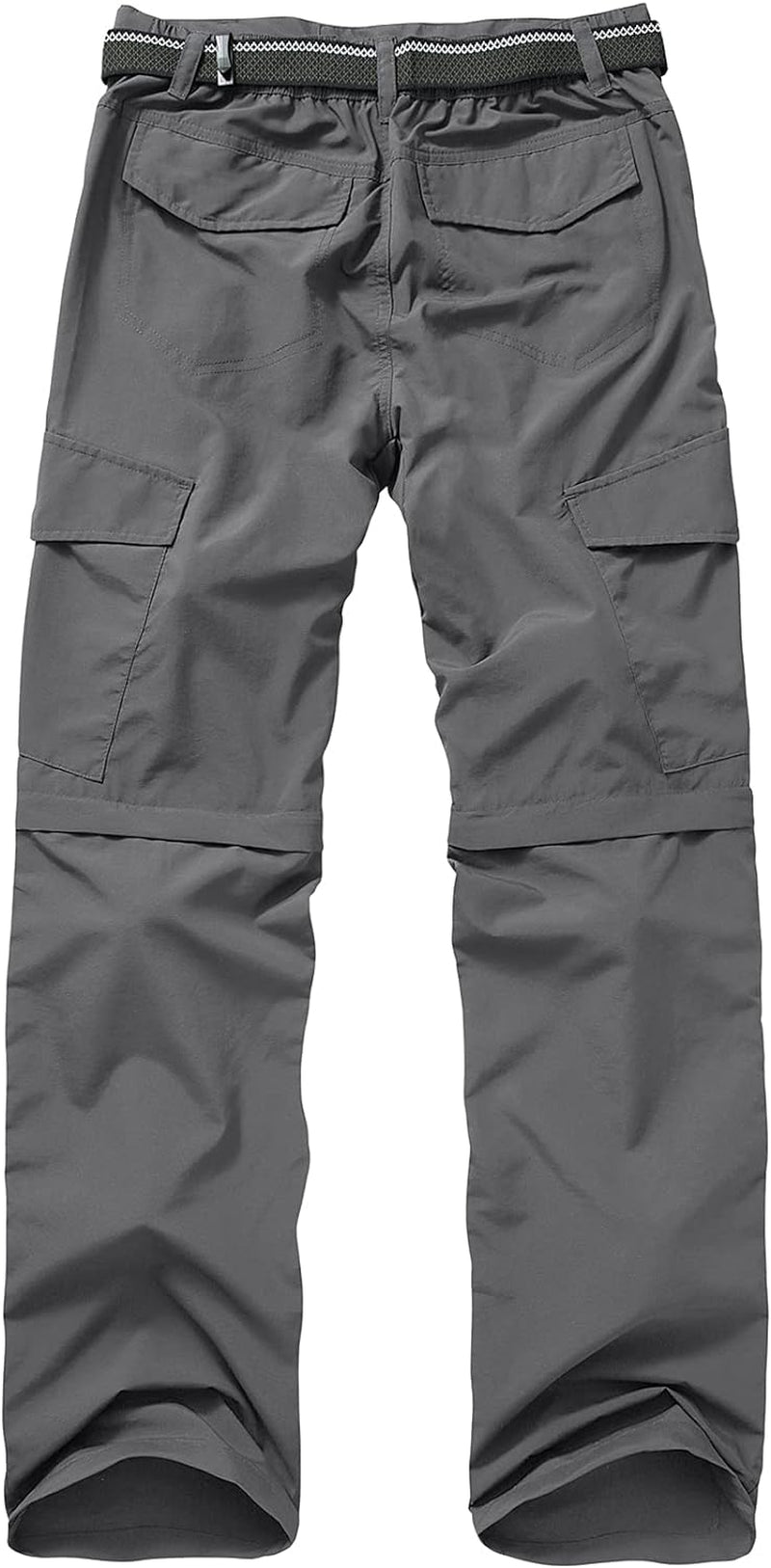 Boy Scout Pants Hiking Mens Convertible Zip off Safari Fishing